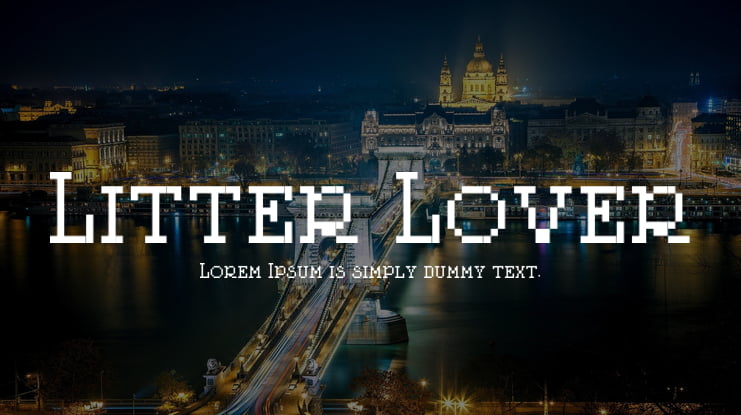 Litter Lover Font