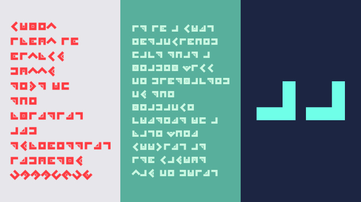 Zazer Square Font