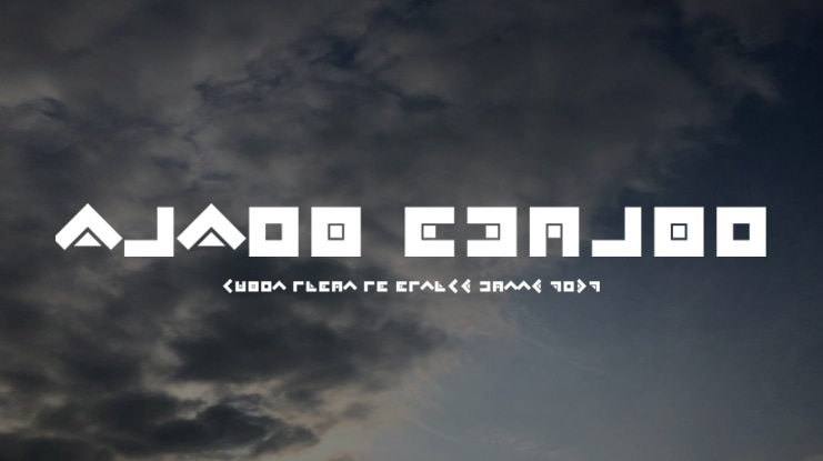 Zazer Square Font