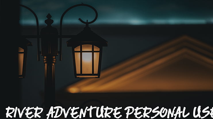 River Adventure Personal Use Font