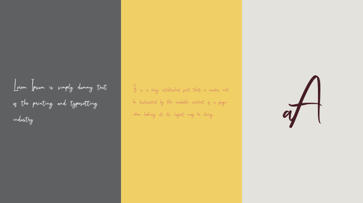 Signatey Free Font Family