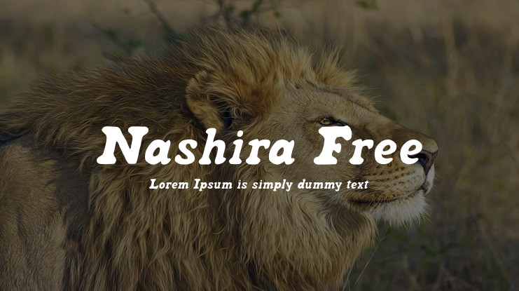 Nashira Free Font