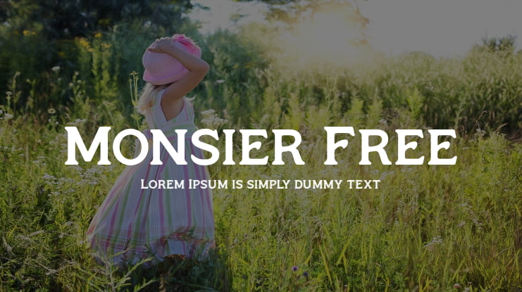 Monsier Free Font Family