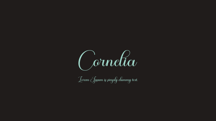 Cornelia Font