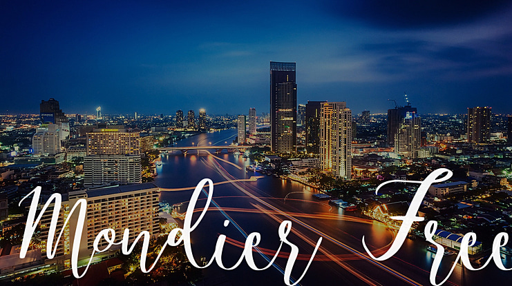 Mondier Free Font Family