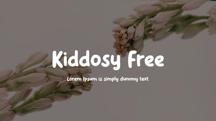Kiddosy Free Font Family