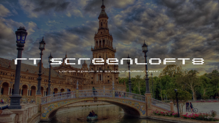 RT Screenloft8 Font Family