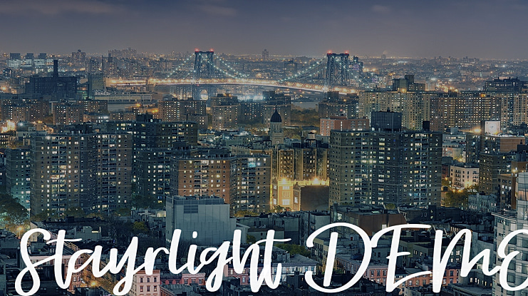 Stayrlight DEMO Font
