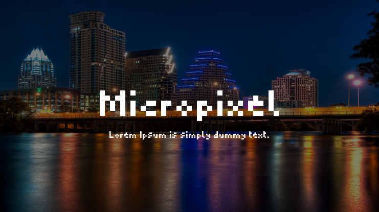 Micropixel Font