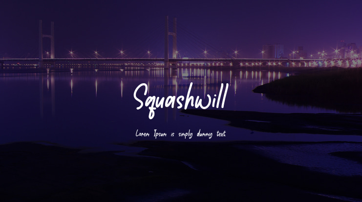 Squashwill Font