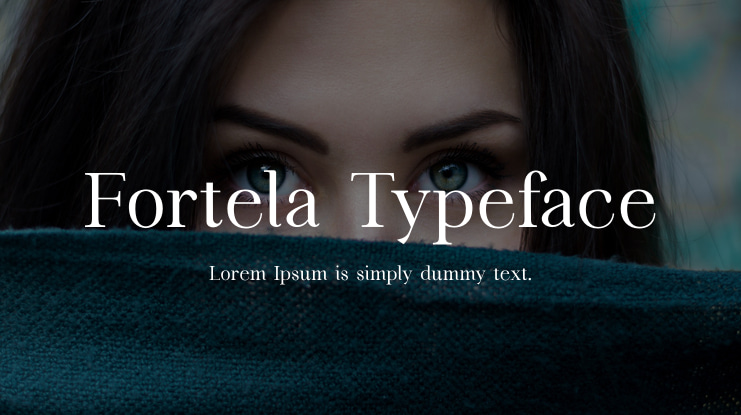 Fortela Typeface Font