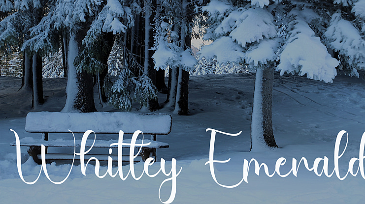 Whitley Emerald Font