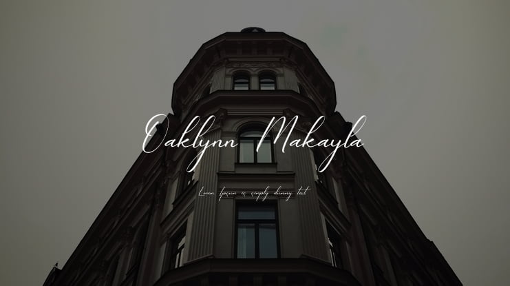 Oaklynn Makayla Font