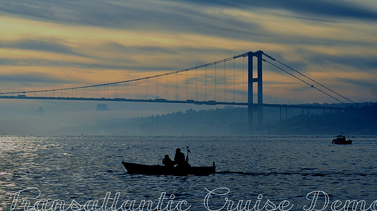 Transatlantic Cruise Demo Font