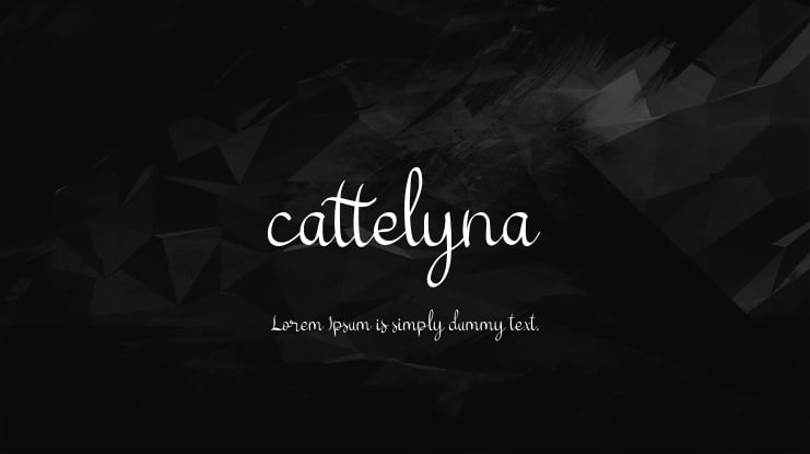 cattelyna Font