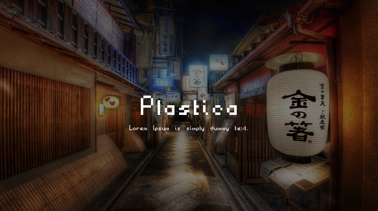 Plastica Font