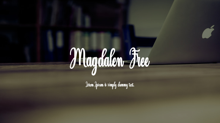 Magdalen Free Font