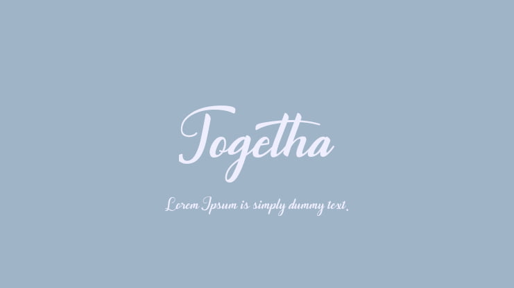 Togetha Font