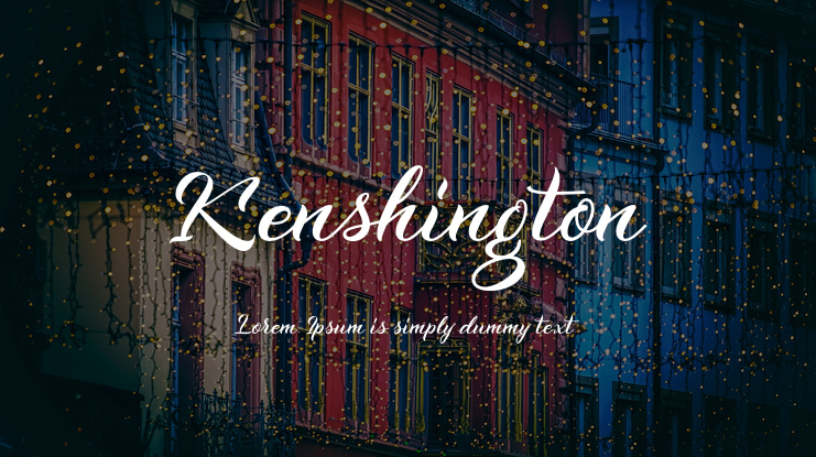 Kenshington Font