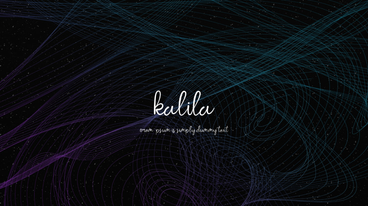kalila Font Family