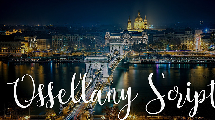 Ossellany Script Font