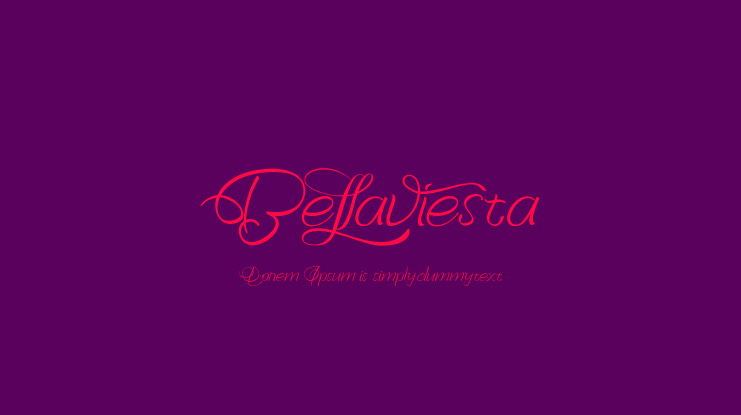 Bellaviesta Font