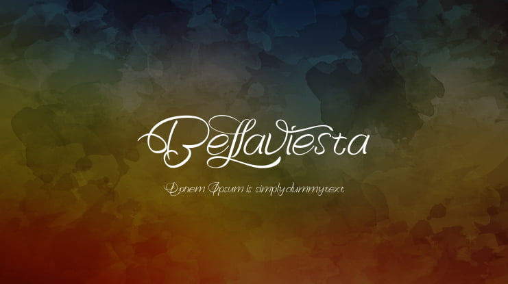 Bellaviesta Font