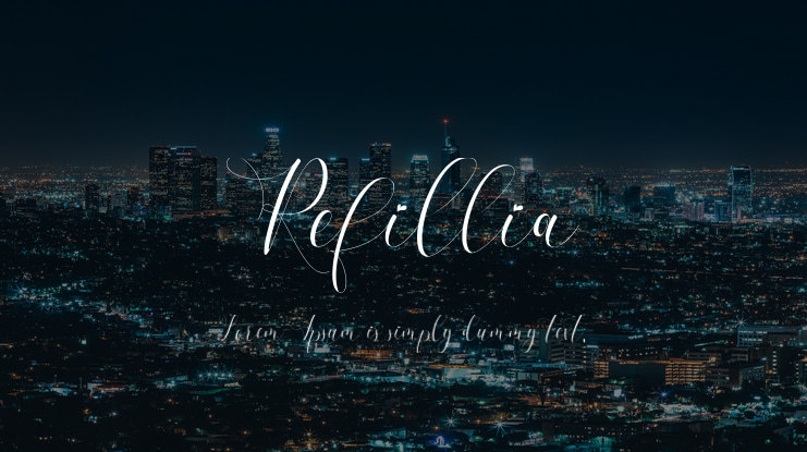 Refillia Font