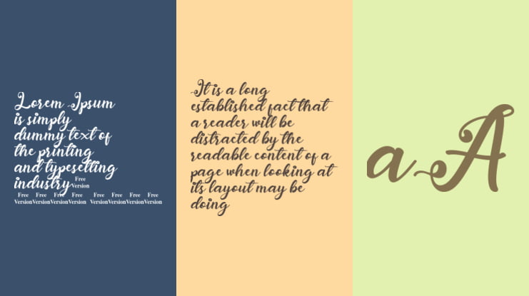 anadya Personal Use Only Font