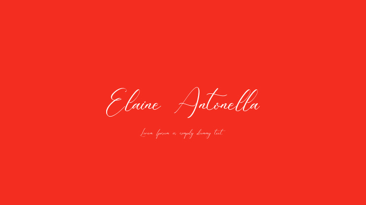 Elaine Antonella Font