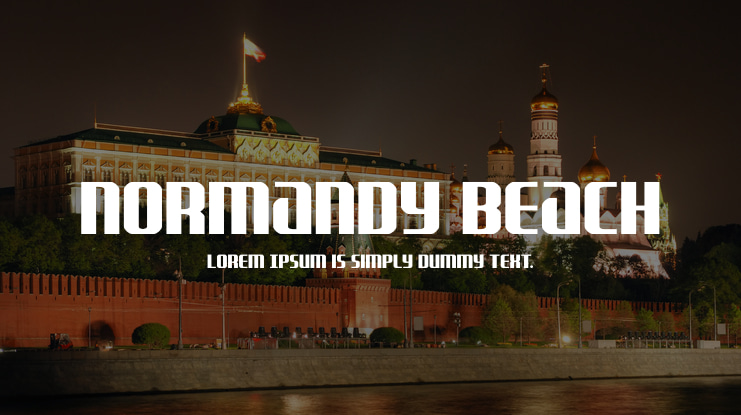 Normandy Beach Font Family