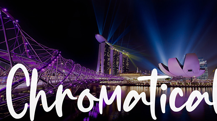 Chromatical Font