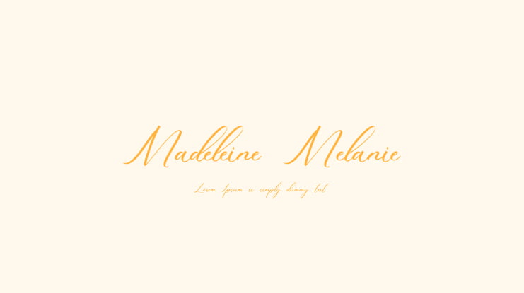 Madeleine Melanie Font
