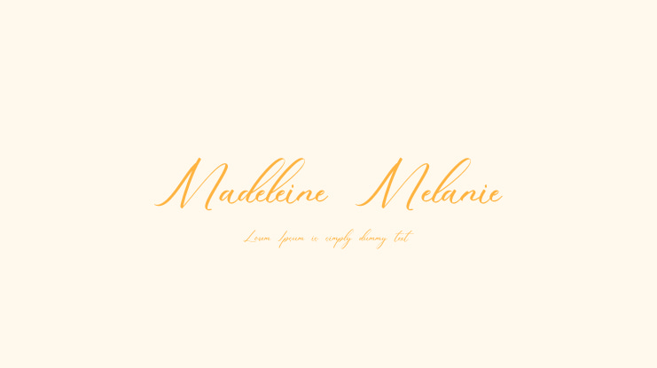 Madeleine Melanie Font