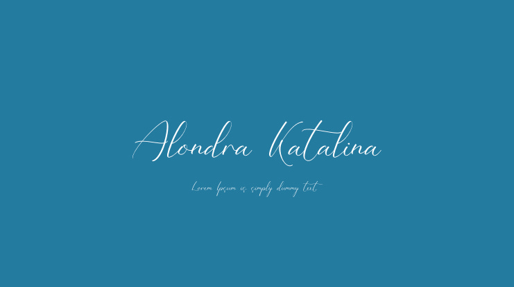 Alondra Katalina Font