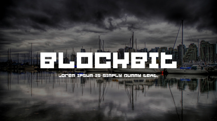 Blockbit Font
