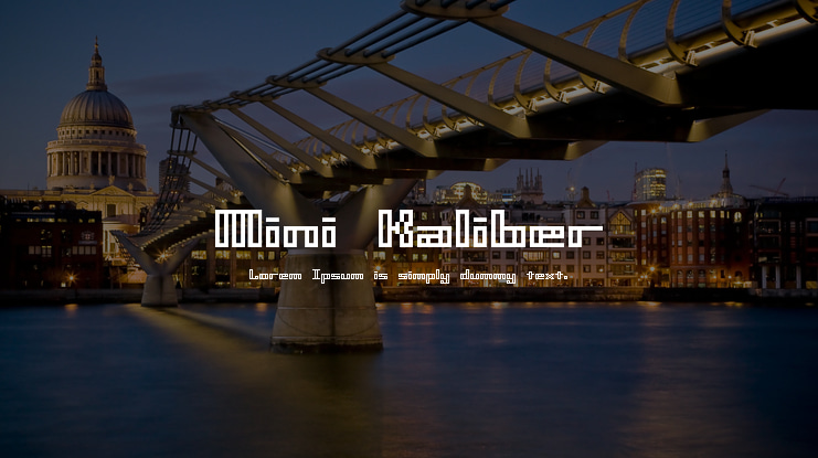 Mini Kaliber Font Family