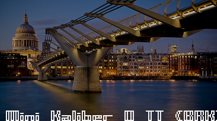 Mini Kaliber Font Family