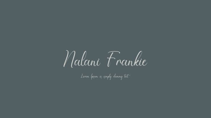 Nalani Frankie Font