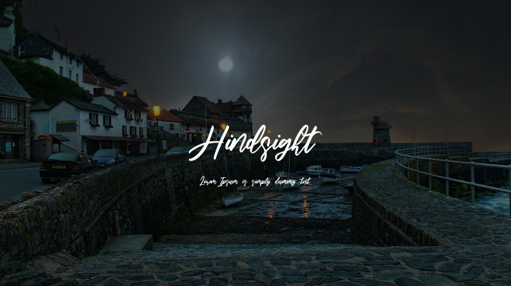 Hindsight Font