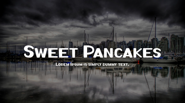 Sweet Pancakes Font
