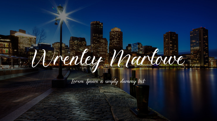 Wrenley Marlowe Font