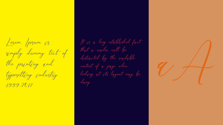 Samantha Meilani Font