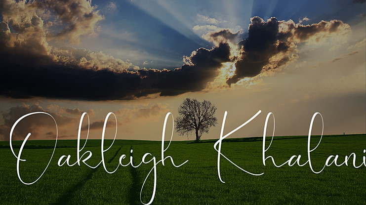 Oakleigh Khalani Font