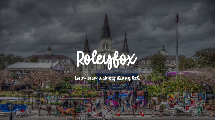 Roleyfox Font