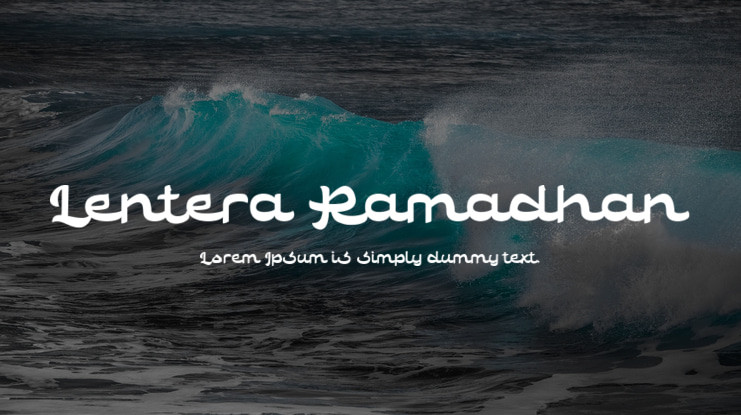 Lentera Ramadhan Font