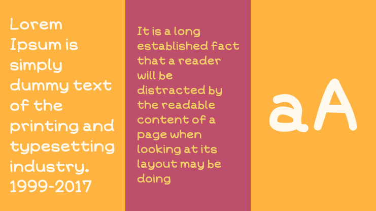 Iridescent Miggy Font