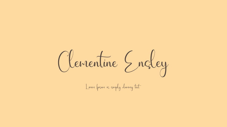 Clementine Ensley Font