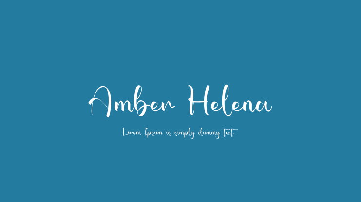 Amber Helena Font