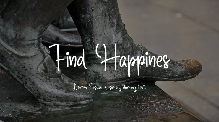 Find Happines Font